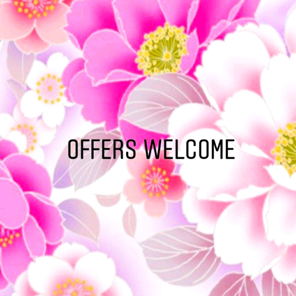 Reasonable Offers are welcome